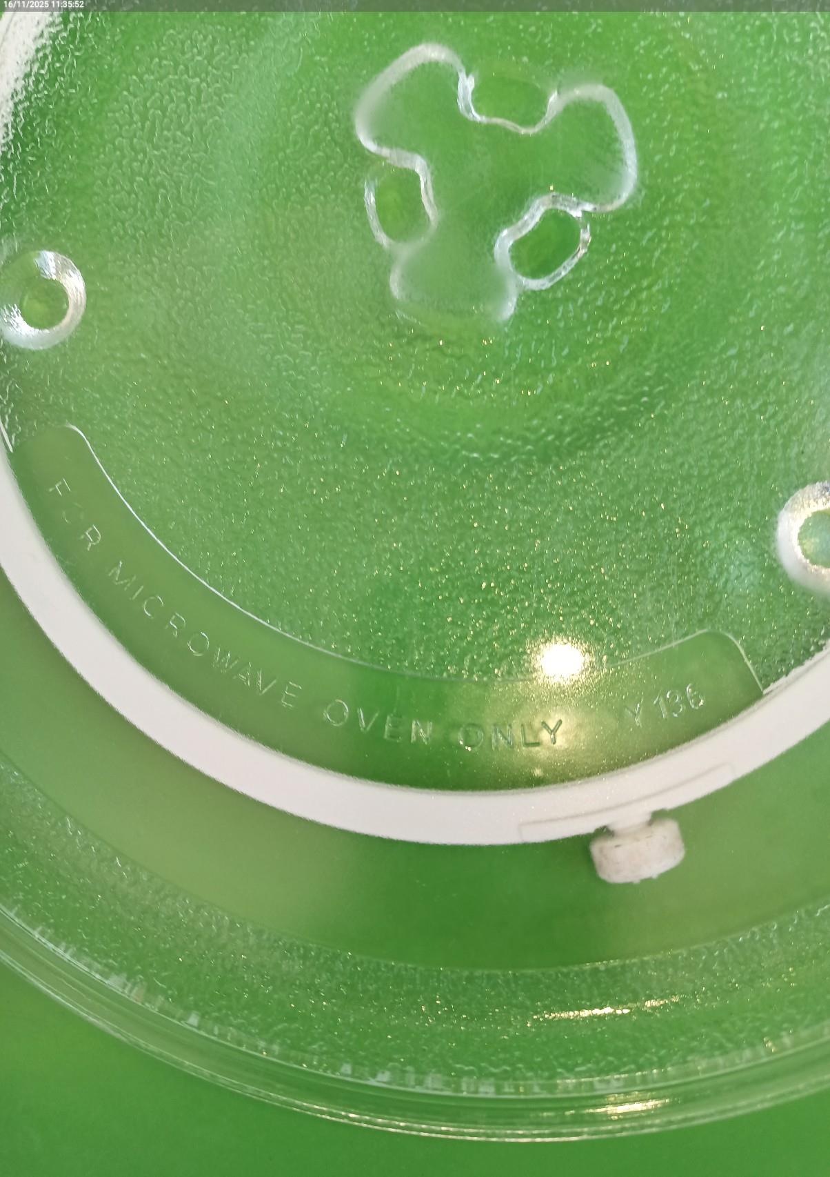 Plato estándar para microondas